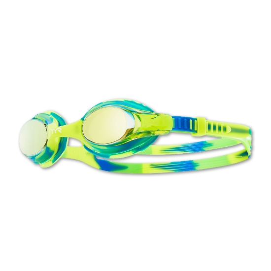 Ảnh của Kính Bơi Tráng Gương TYR Kids' Swimple Mirrored Tie-Dye Goggles