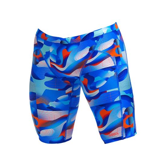 Ảnh của Quần Bơi Lửng Nam Funky Trunks Men's Training Jammers Battle Blue 