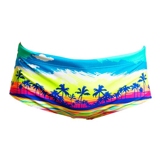 Ảnh của QUẦN BƠI ĐÙI FUNKY TRUNKS MEN'S SIDEWINDER TRUNKS PERFECT WAVE NAM-XS/30-HỌA TIẾT