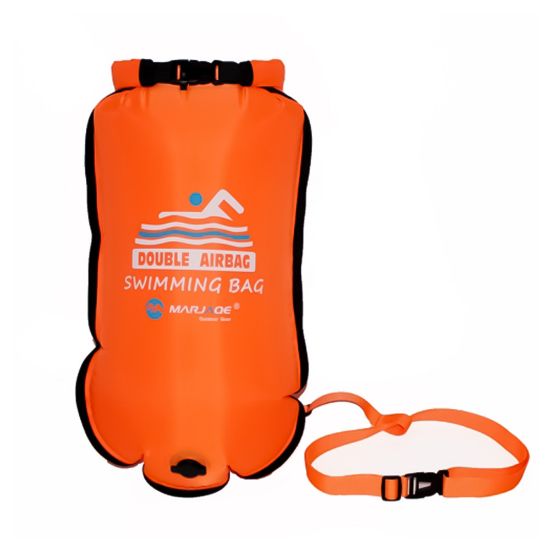 Ảnh của Phao bơi biển đeo thắt lưng Người lớn MARJAQE Dual Airbag Open Water Swim Buoy MR809