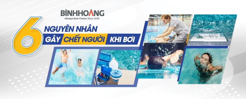6 nguyên nhân gây nguy hiểm khi bơi