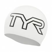 Ảnh của Mũ Bơi TYR Large Logo Silicone Adult Fit