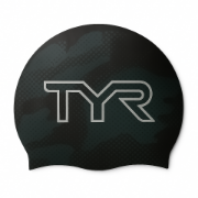 Ảnh của Mũ Bơi TYR Camo Hex Silicone Adult Fit