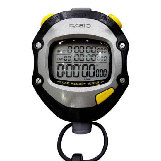 Ảnh của Đồng hồ bấm giờ Casio Stopwatch HS-70W BẠC100 Lap