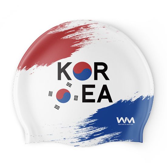 Ảnh của Mũ Bơi WIM WM504 Korea Taeguek Brush