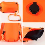 Ảnh của Phao bơi biển đeo thắt lưng Người lớn MARJAQE Dual Airbag Open Water Backpack Swim Buoy MR901